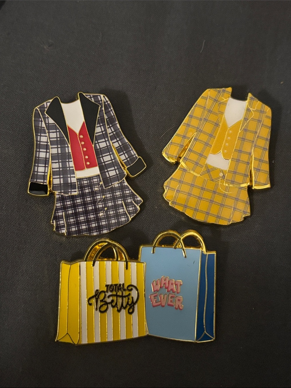 Loungefly Clueless pins set of three